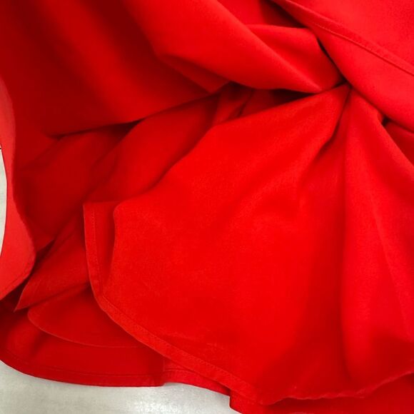 Lovers + Friends Red Cutout Design Party Club Mini Dress Medium - Picture 7 of 7